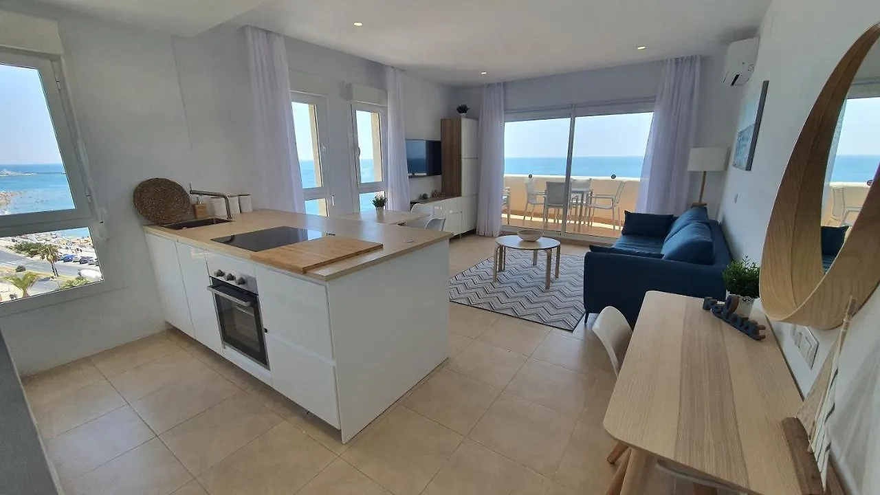 Beachfront-Parque Paloma-Modern-Panoramic Views! Benalmádena Apartment